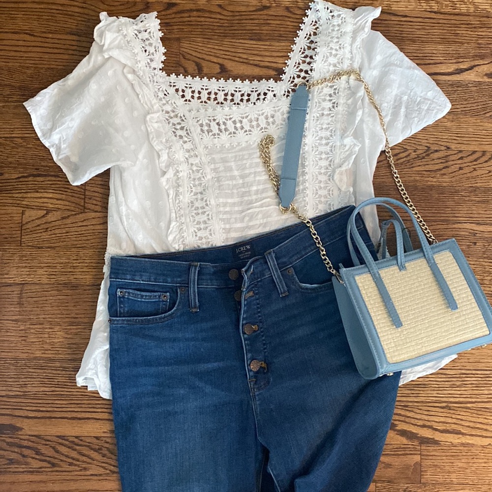 EUC JCREW Jeans - high rise skinny